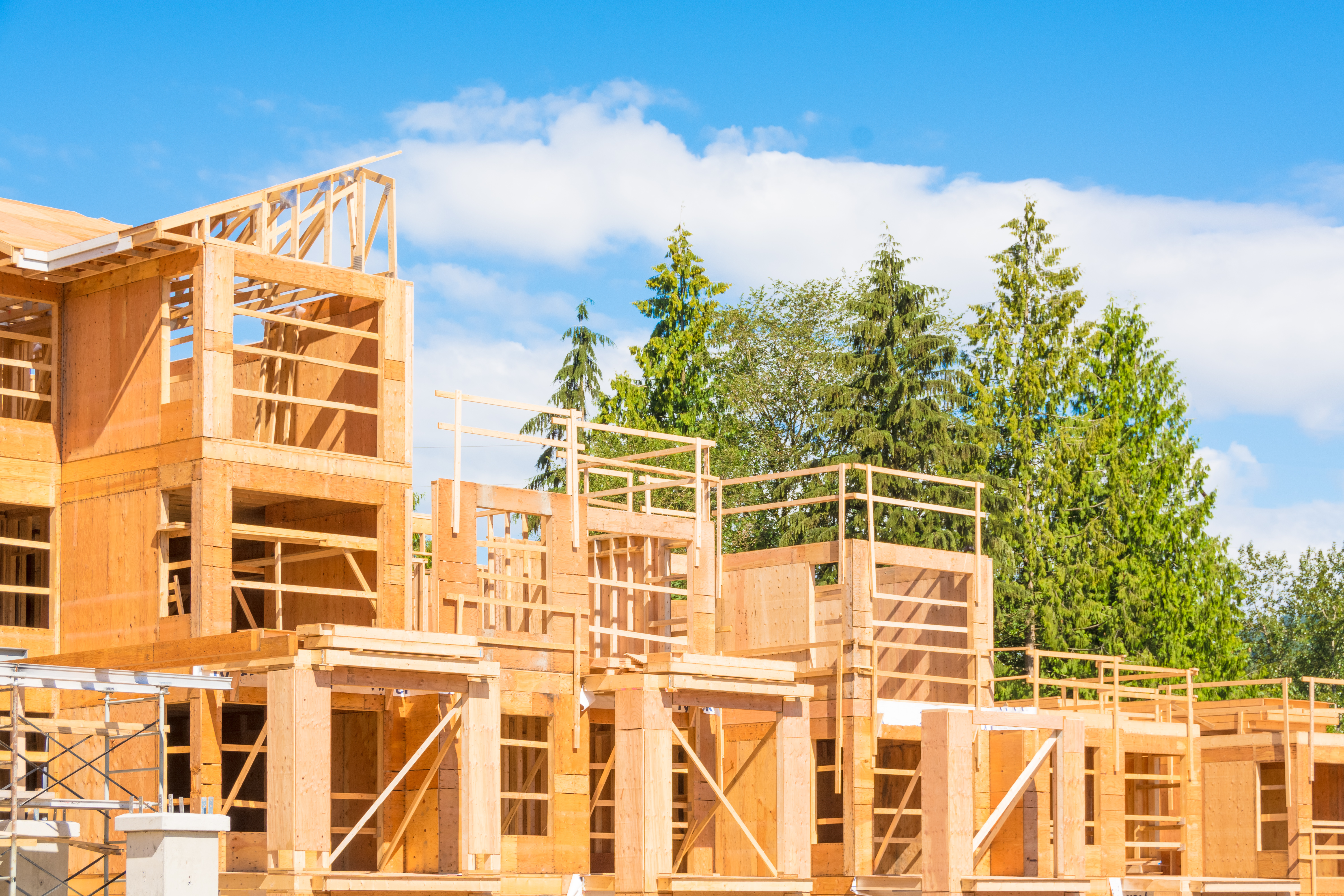 condominiums under construction
