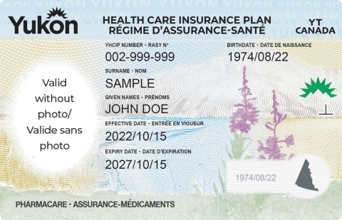 Photo of the new health care card